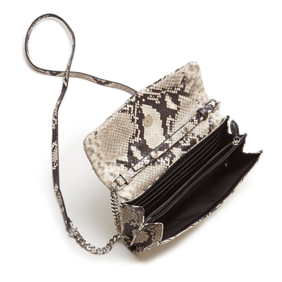 HP! Rebecca Minkoff Python Crossbody Wallet Purse NWT - Picture 2 of 11
